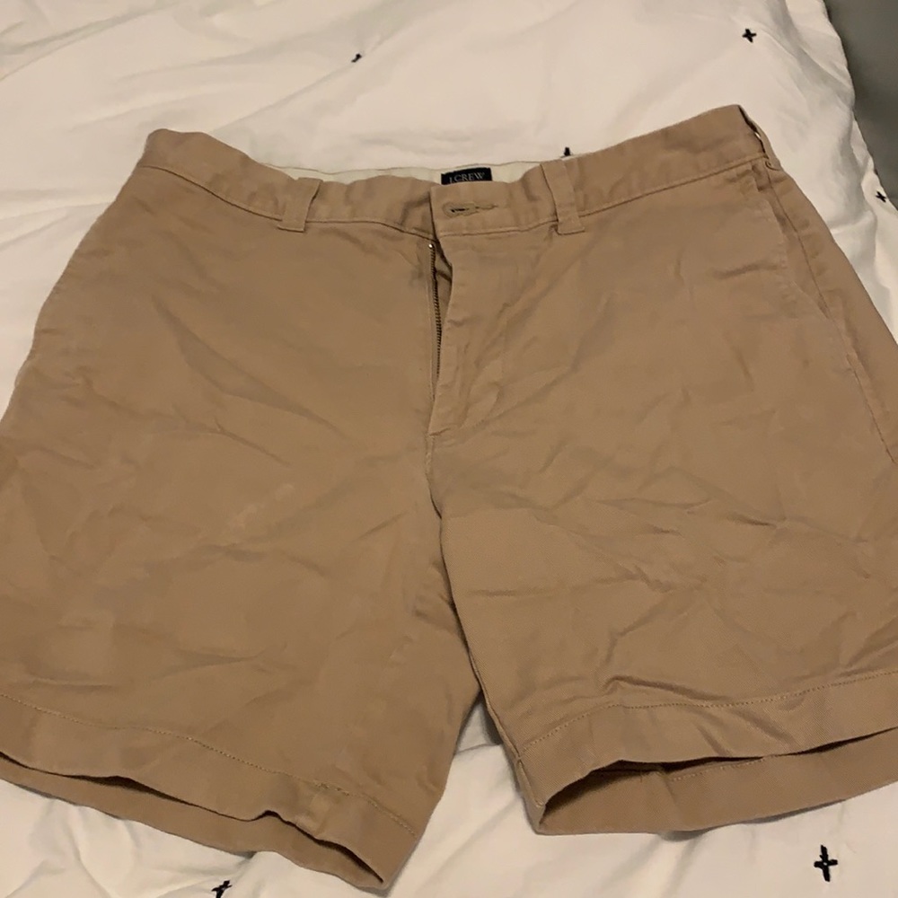 J crew shorts 7” inseam khaki